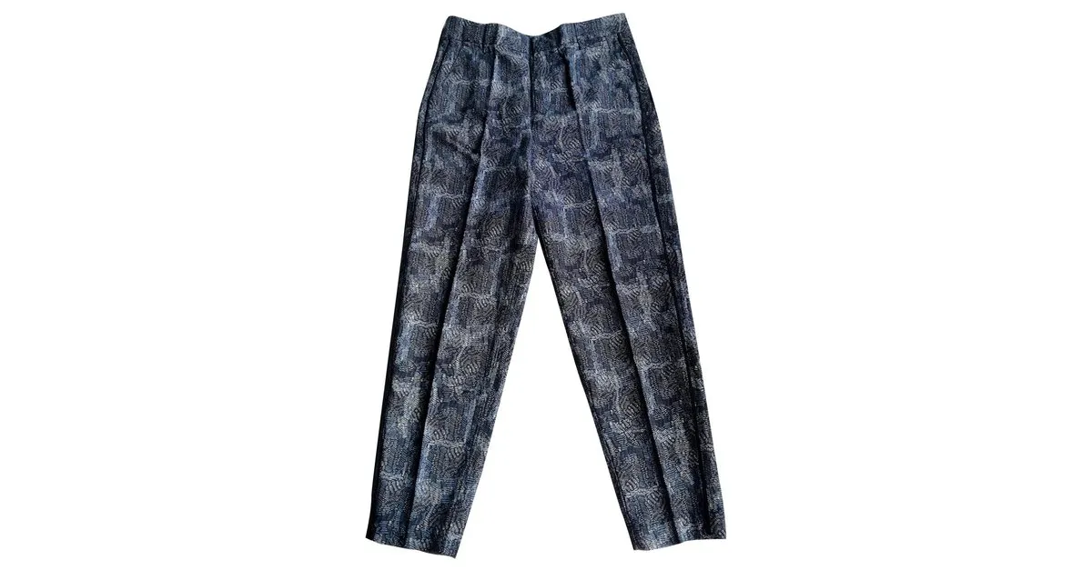 7 For All Mankind Pantalones, polainas Azul claro Azul oscuro 