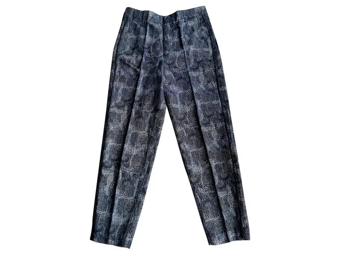 7 For All Mankind Pantalones, polainas Azul claro Azul oscuro 