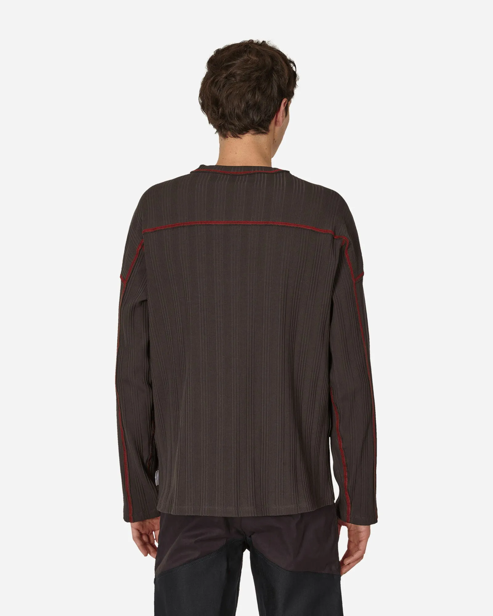 AFFXWRKS Boxed Pullover Rib Shale Brown