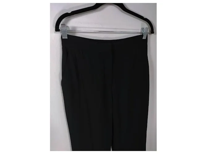 Alberta Ferretti Pantalones, polainas Negro 