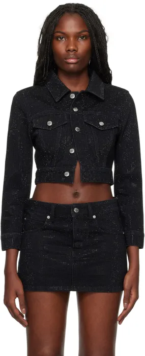 Alexander Wang Cropped Denim Jacket