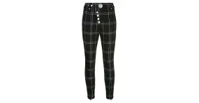 Alexander Wang Pantalones, polainas Negro Blanco 