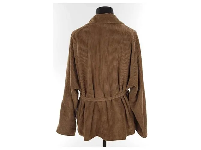 Autre Marque chaqueta de algodón Caqui 