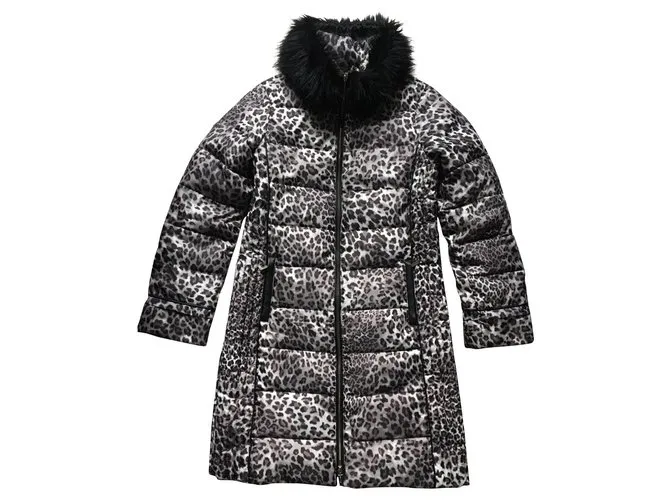 Autre Marque Chaqueta de leopardo Morgan 38 Negro Beige 