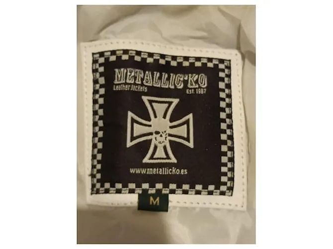 Autre Marque Chaqueta de motorista Blanco 