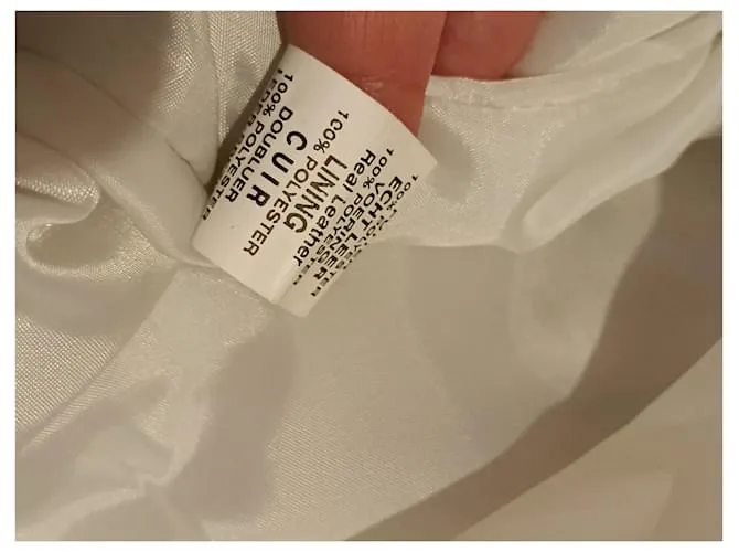 Autre Marque Chaqueta de motorista Blanco 