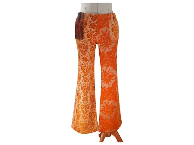 Autre Marque Pantalones, polainas Naranja 