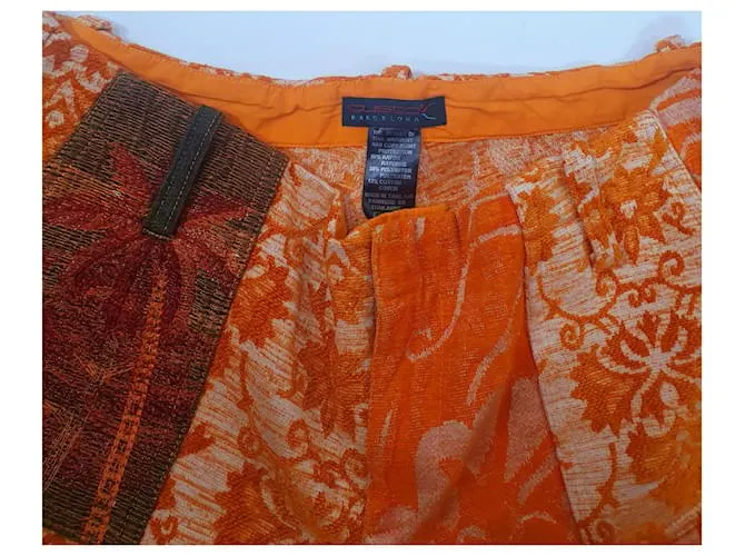 Autre Marque Pantalones, polainas Naranja 