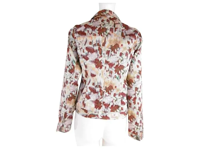 Autre Marque Ritsuko Shirahama chaqueta de tejido floral Multicolor 