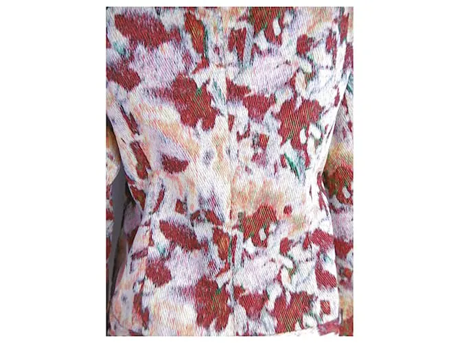 Autre Marque Ritsuko Shirahama chaqueta de tejido floral Multicolor 