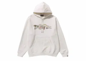 BAPE BAPE Gobelin Patch Pullover Hoodie Ivory