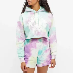 BAPE Tie Dye Cropped Pullover Hoody