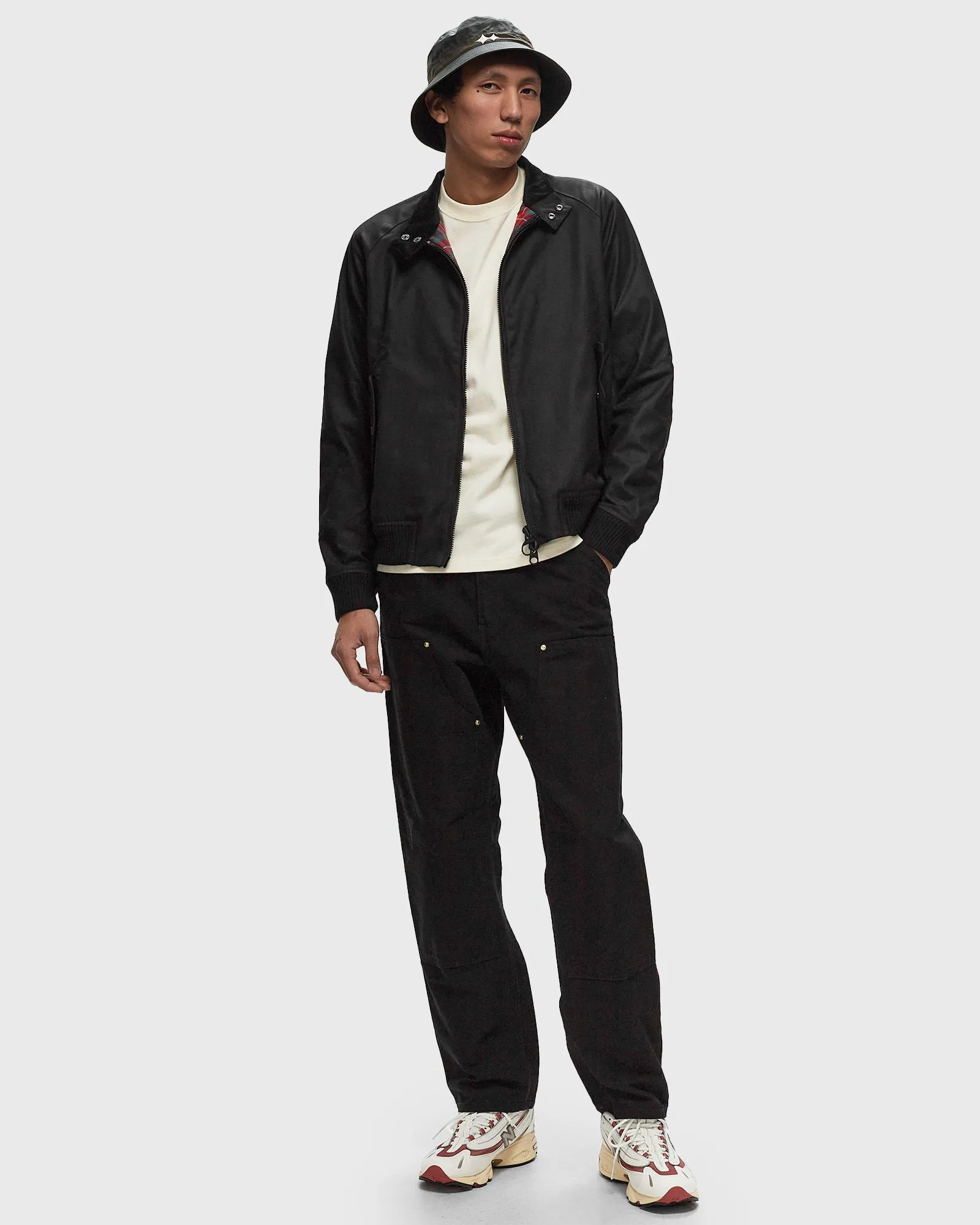 Barbour Porton Wax Bomber Jacket