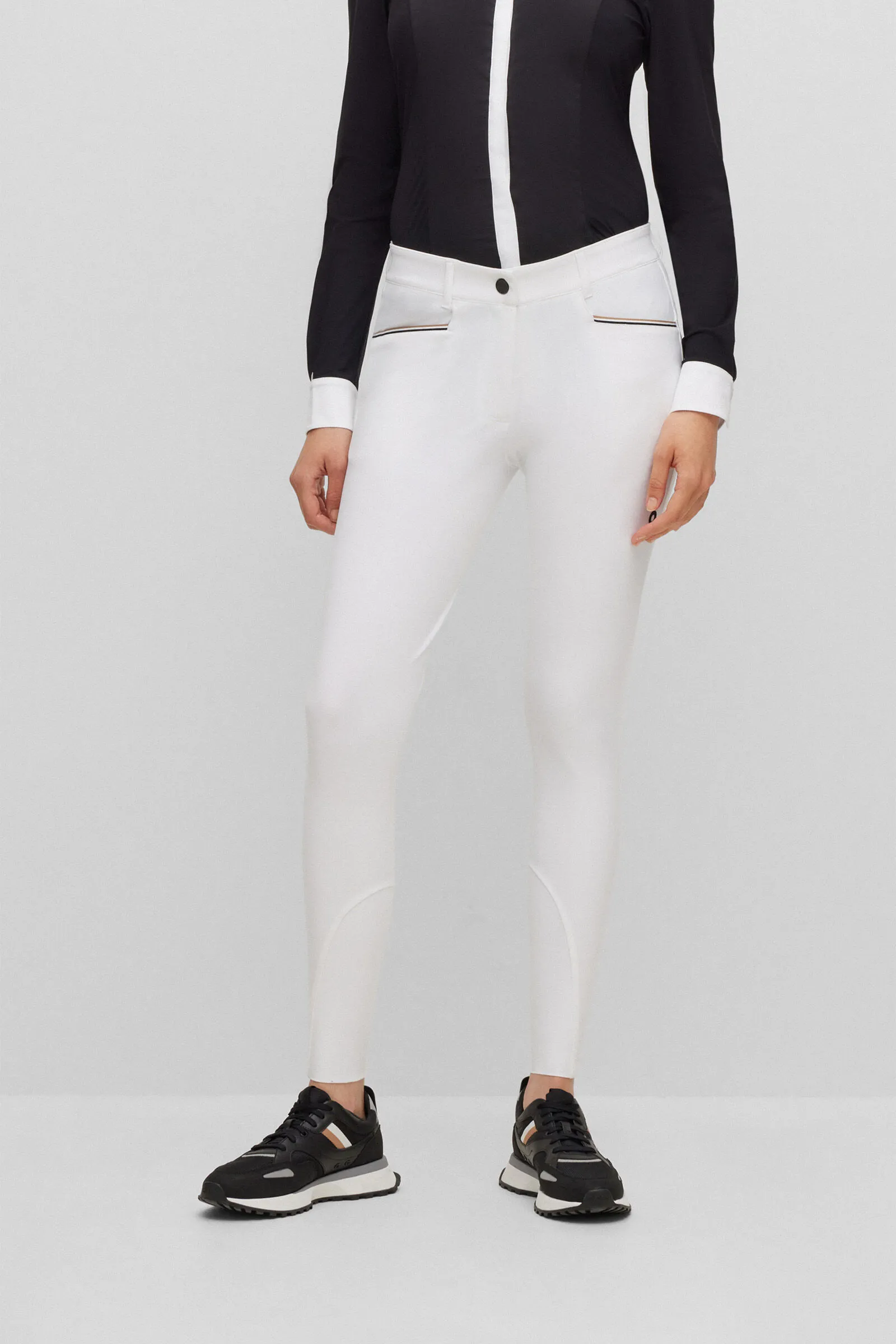 Boss Pantalones cortos Heather con agarre completo para mujer