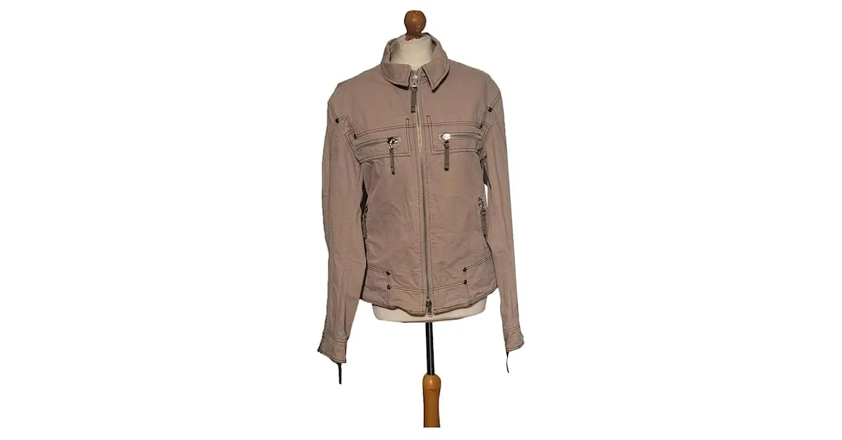 Chaqueta Patrizia Pepe Firenze beige 