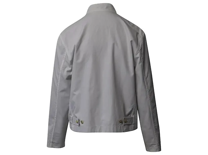 Chaqueta reversible Hermès en algodón blanco 