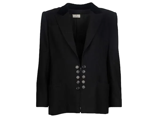 Chaqueta Valentino Negra Negro 