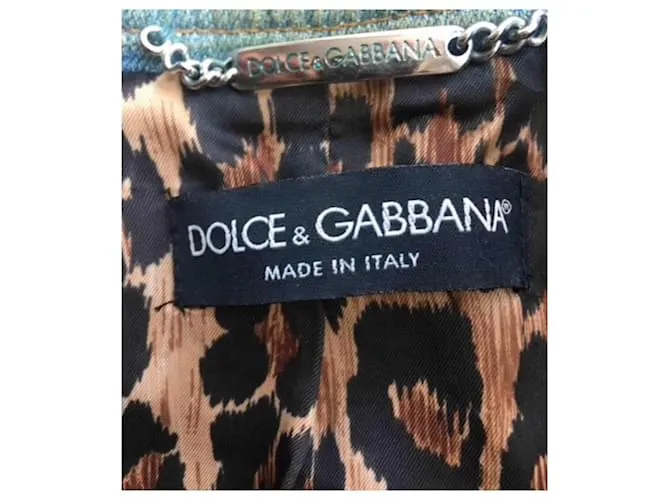 Chaqueta vaquera Dolce & Gabbana Azul claro 