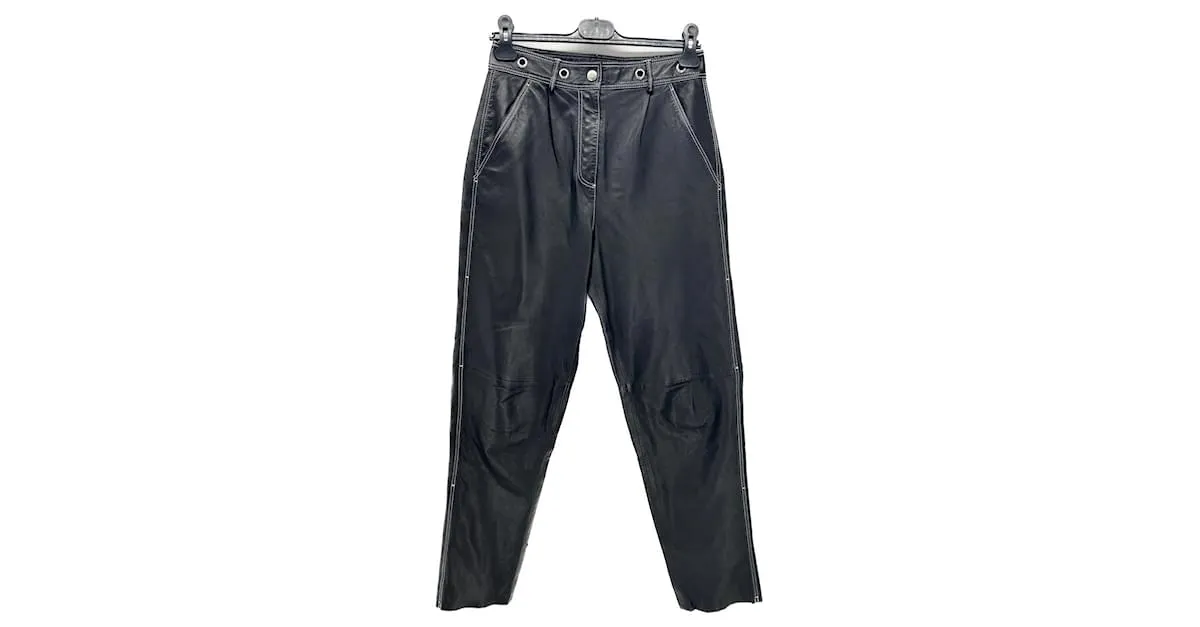 Charlotte Eskildsen Pantalones, polainas Negro 