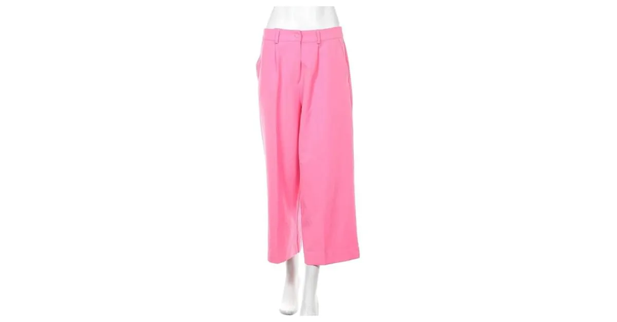 Cynthia Rowley Pantalones, polainas Rosa 