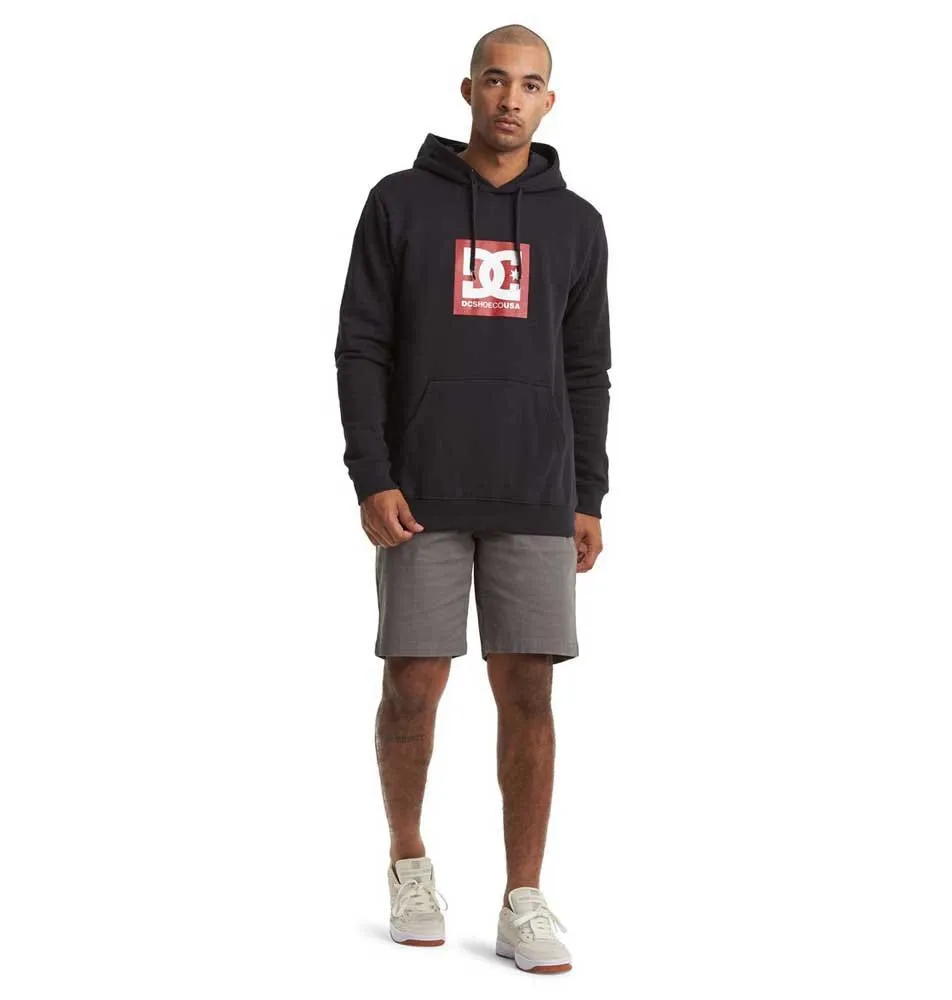 DC SHOES POLERON HOMBRE SQUARE STAR PULLOVER HOODIE