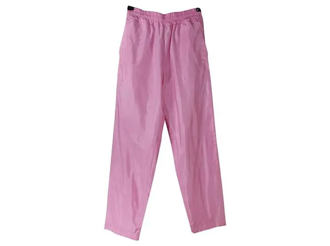 Dries Van Noten Pantalones, polainas Rosa 