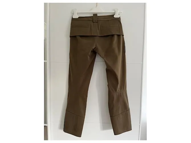 Dsquared2 Pantalones, polainas Verde oscuro 