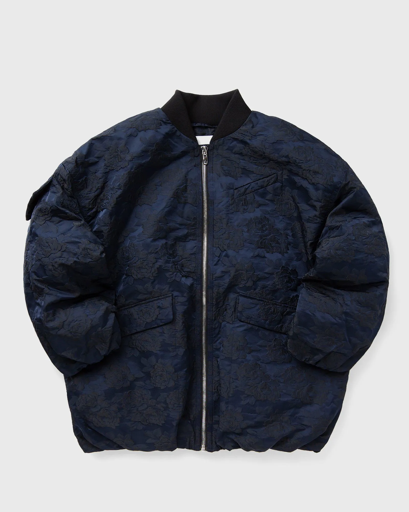 GANNI Botanical Jacquard Bomber Jacket