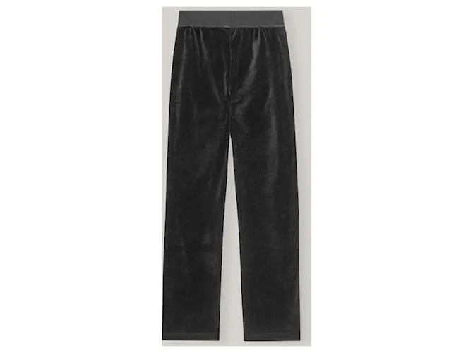 Ganni Pantalones, polainas Negro 