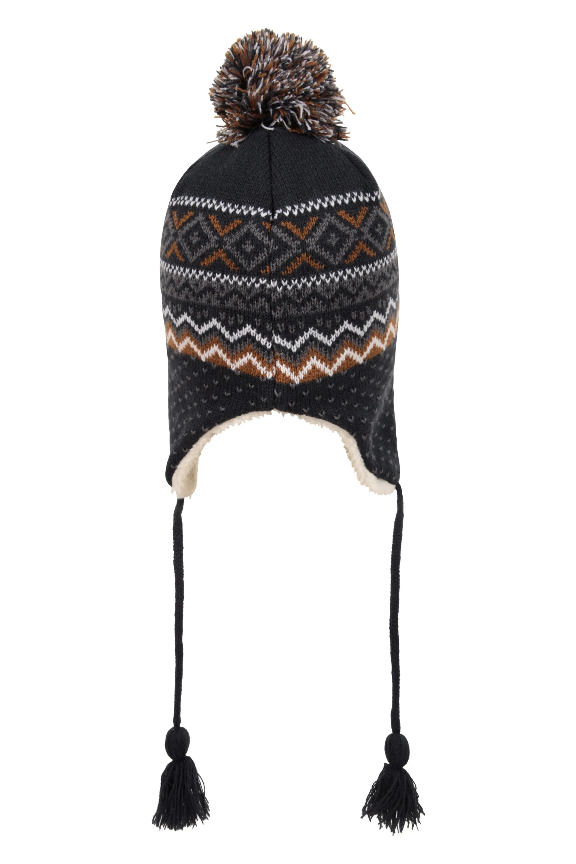 Gorro estilo cazador con forro de sherpa para hombre