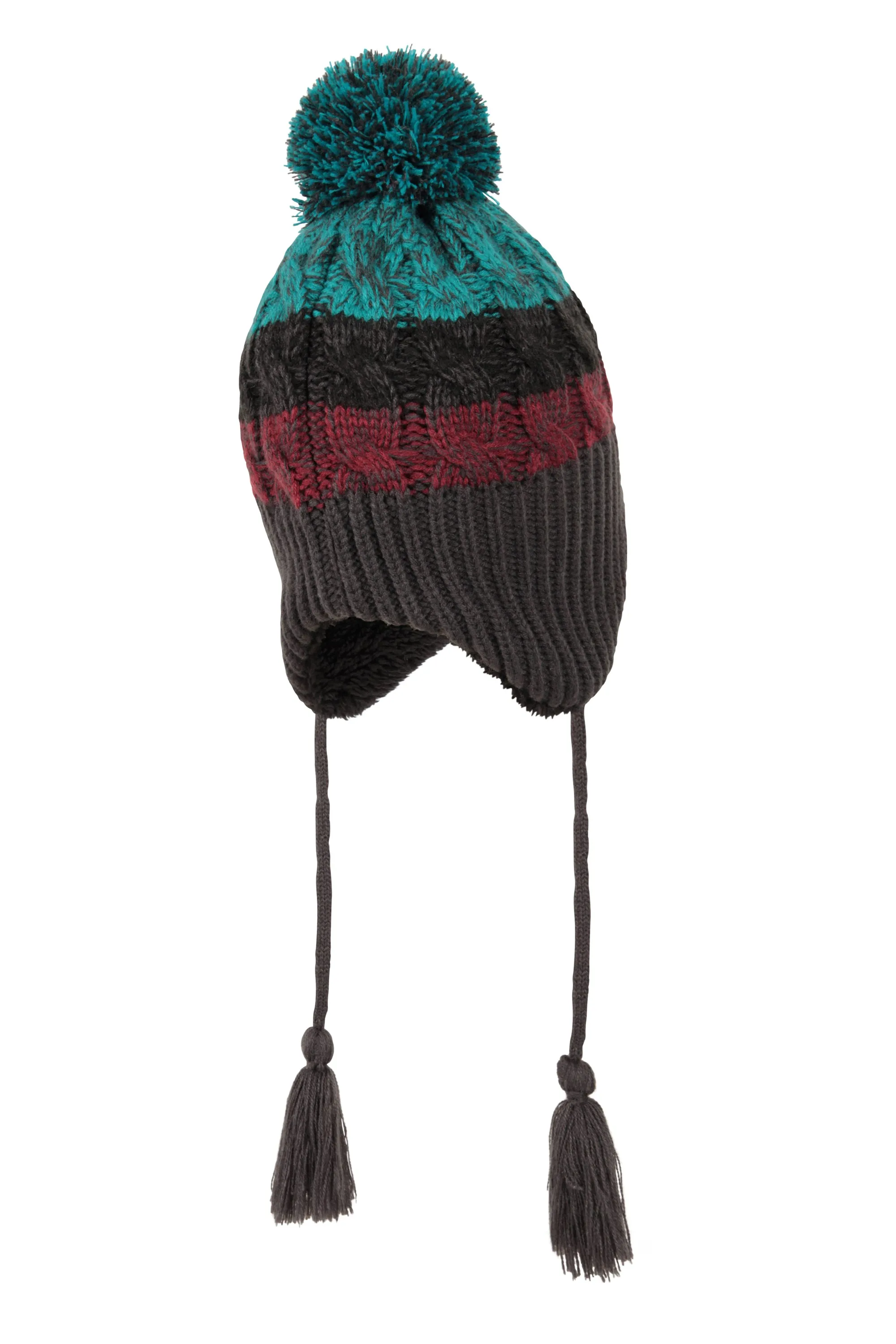 Gorro estilo cazador con forro de sherpa para hombre