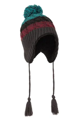 Gorro estilo cazador con forro de sherpa para hombre