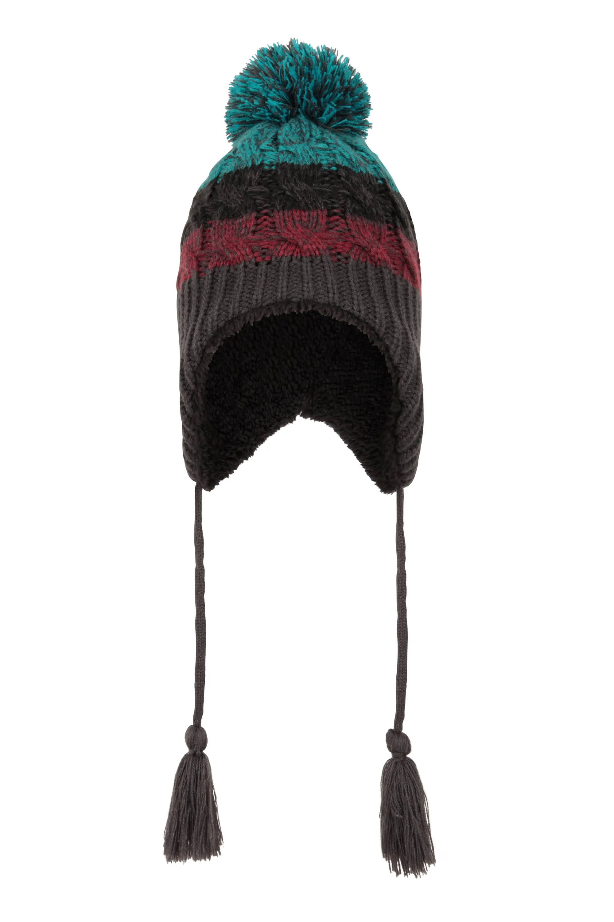 Gorro estilo cazador con forro de sherpa para hombre