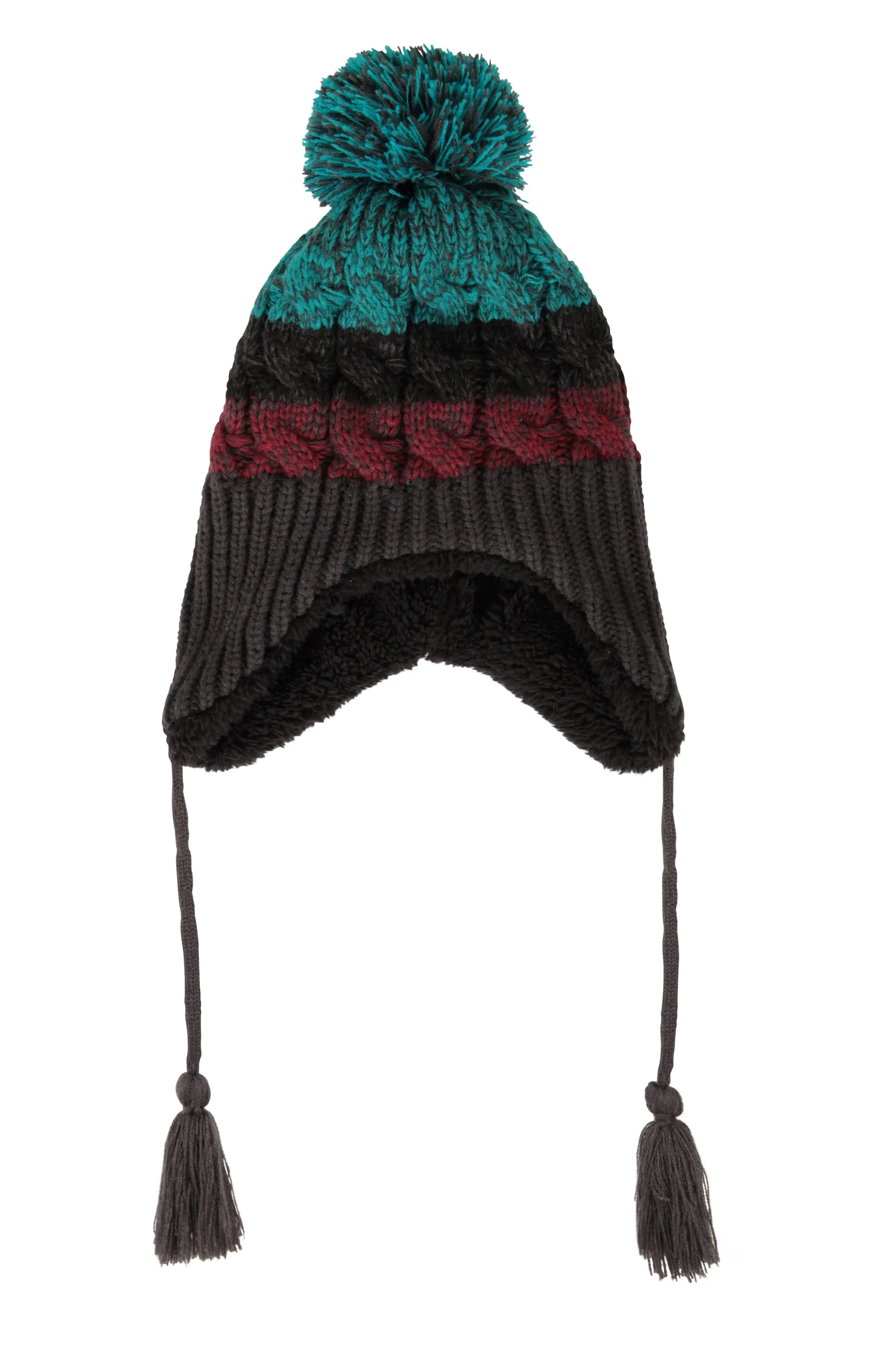 Gorro estilo cazador con forro de sherpa para hombre