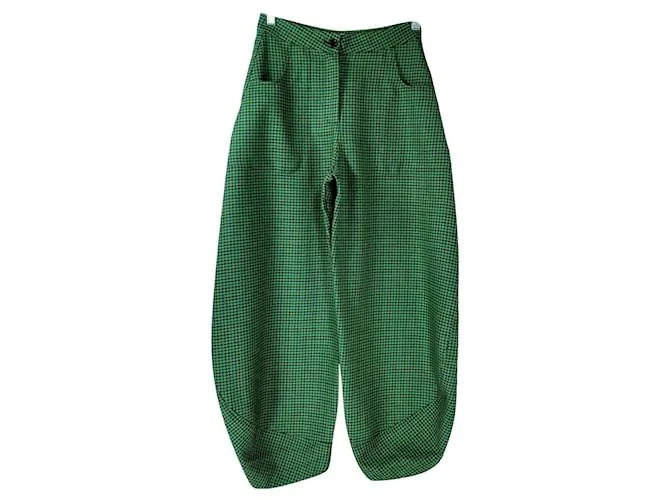 Henrik Vibskov Pantalones, polainas Verde 