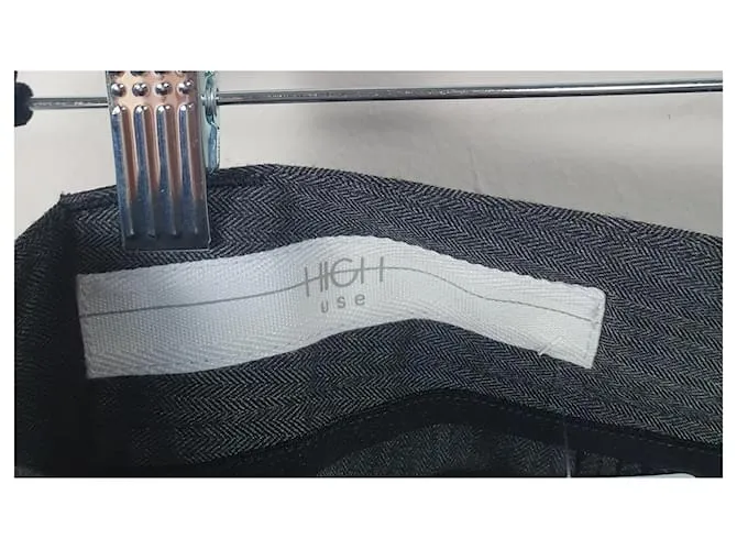 High Pantalones, polainas Gris 