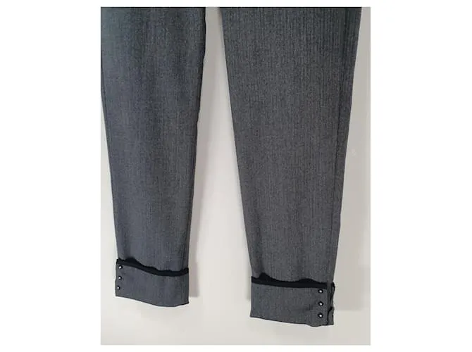 High Pantalones, polainas Gris 