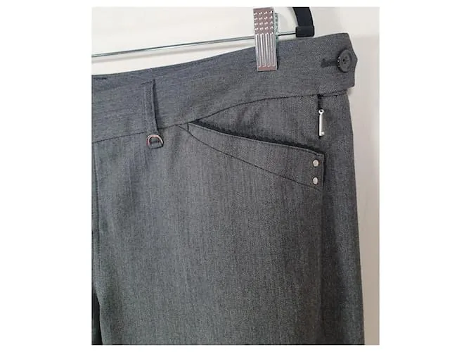 High Pantalones, polainas Gris 