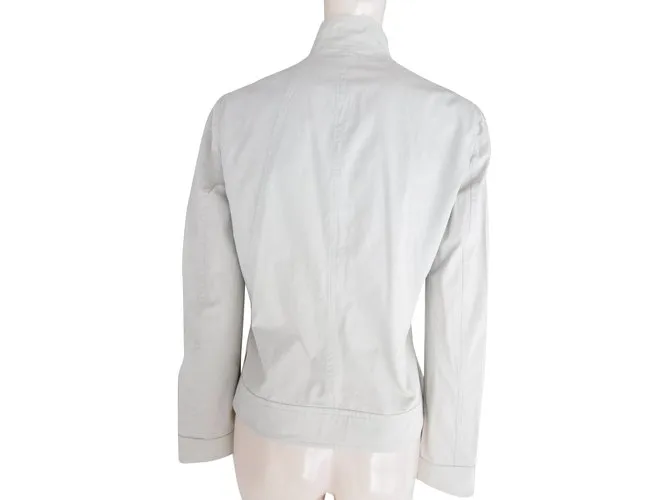 Issey Miyake Chaqueta Ligera Gris Claro 