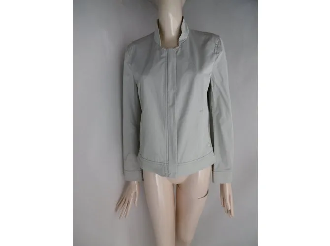 Issey Miyake Chaqueta Ligera Gris Claro 