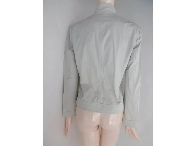 Issey Miyake Chaqueta Ligera Gris Claro 