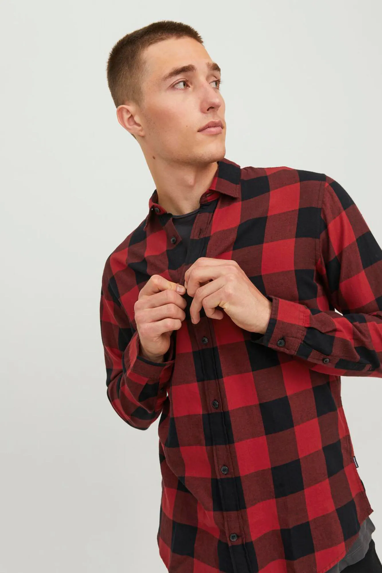 Jack & Jones Camisa comfort fit cuadros