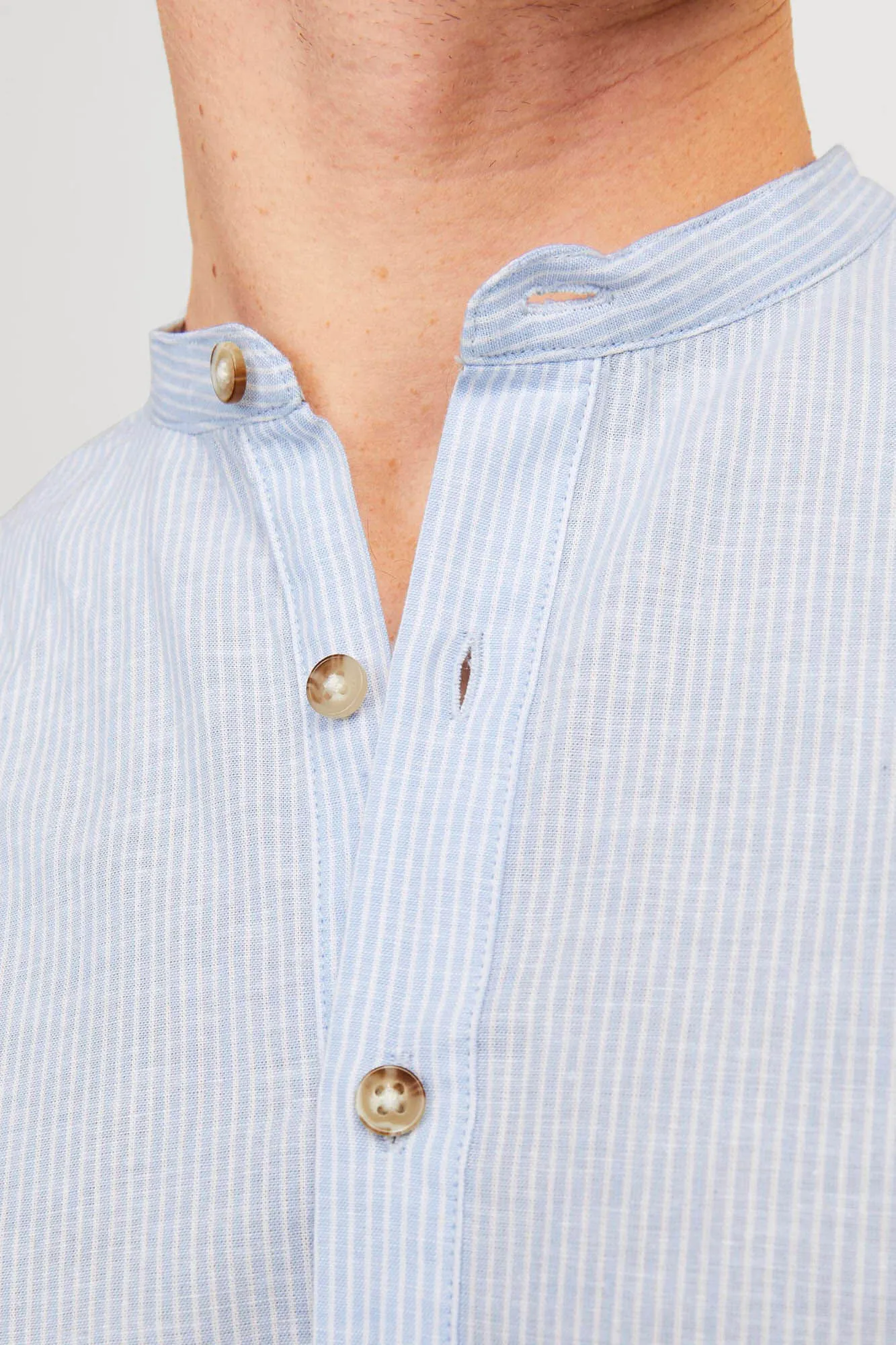 Jack & Jones Camisa con cuello mao