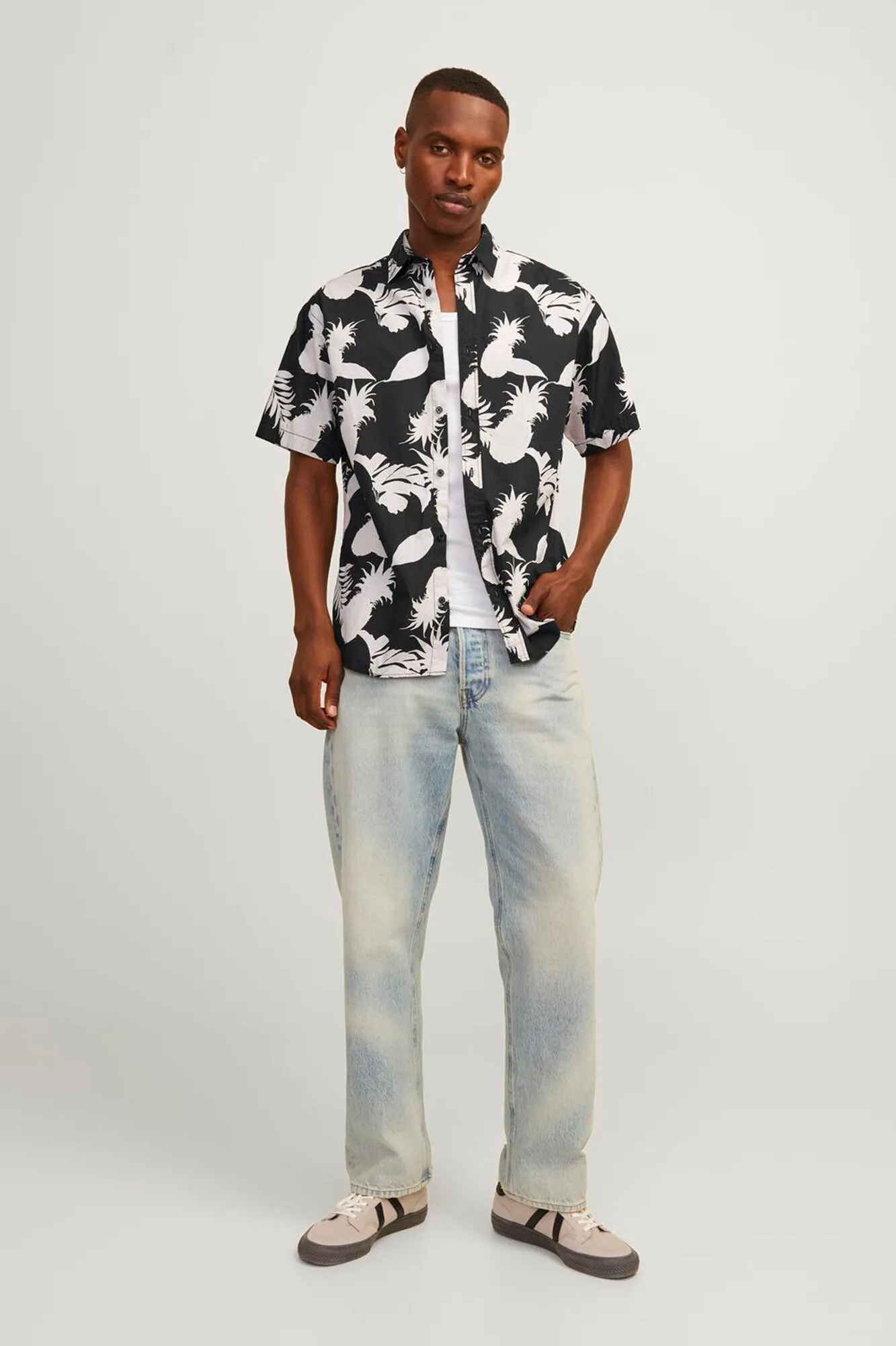 Jack & Jones Camisa hawaiana relaxed fit