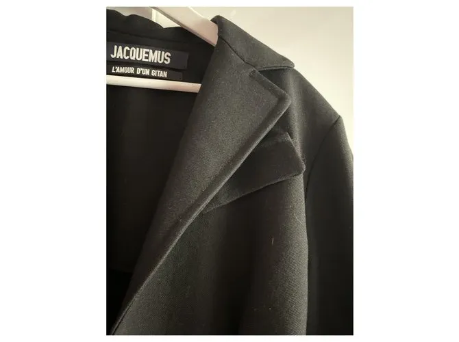 Jacquemus La pequeña chaqueta Negro 