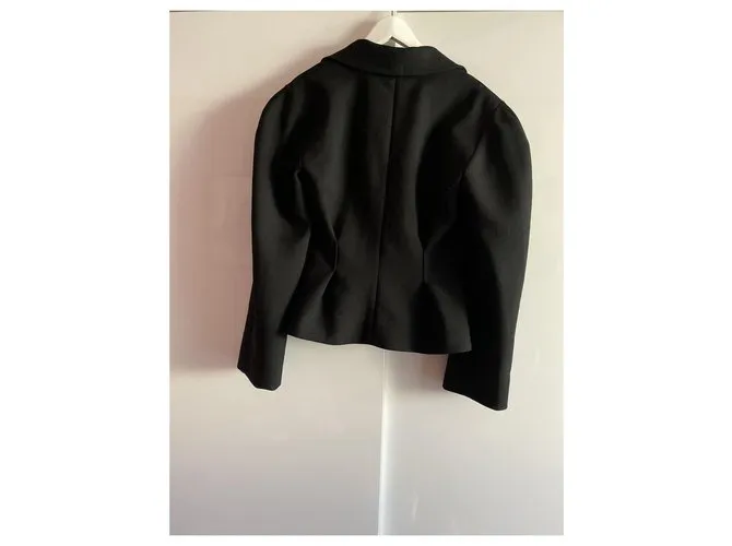 Jacquemus La pequeña chaqueta Negro 