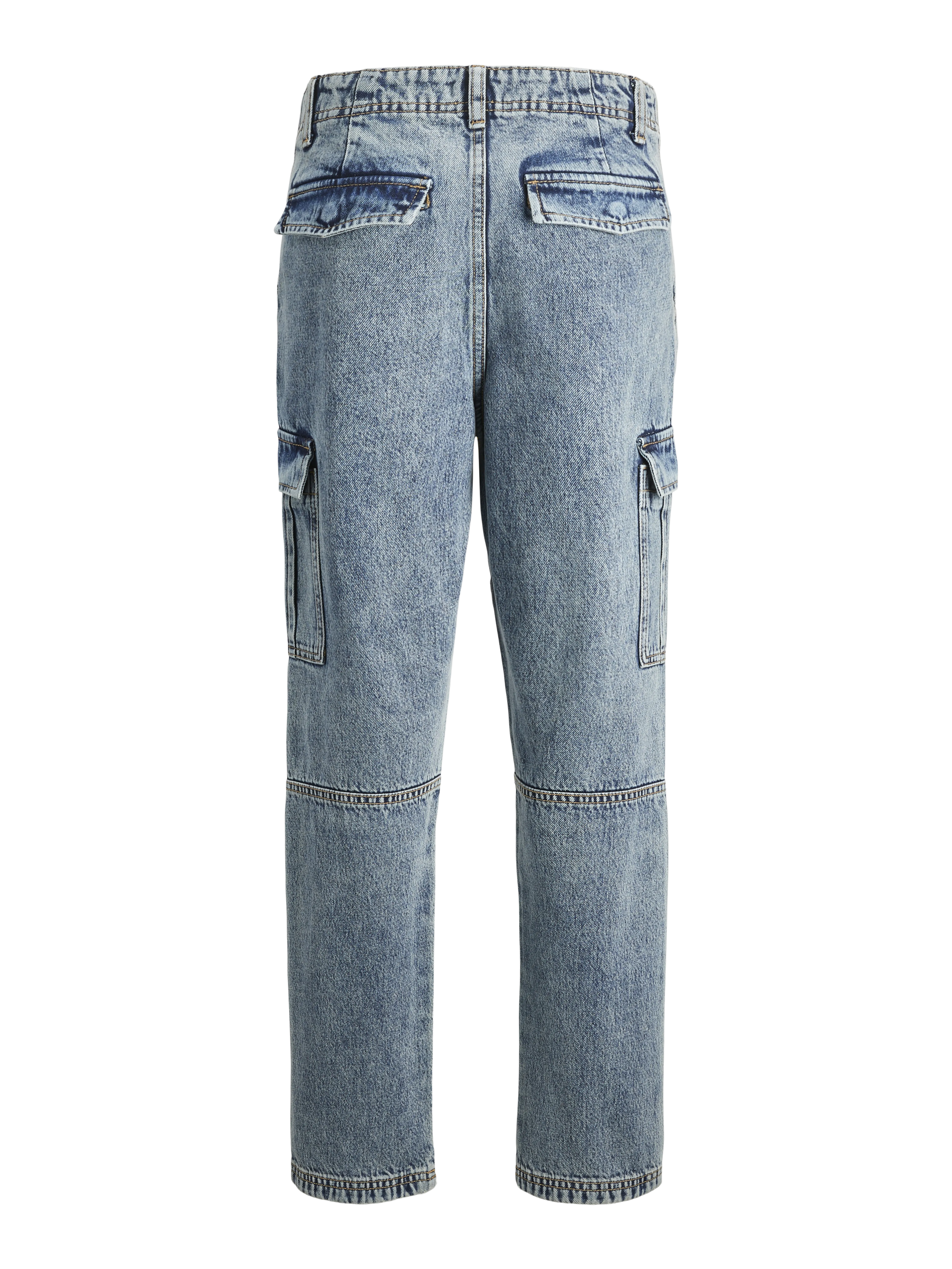 JJICHRIS JJWADE CARGO MF 148 SN JNR Vaqueros de corte holgado Junior | Azul intermedio | Jack & Jones®