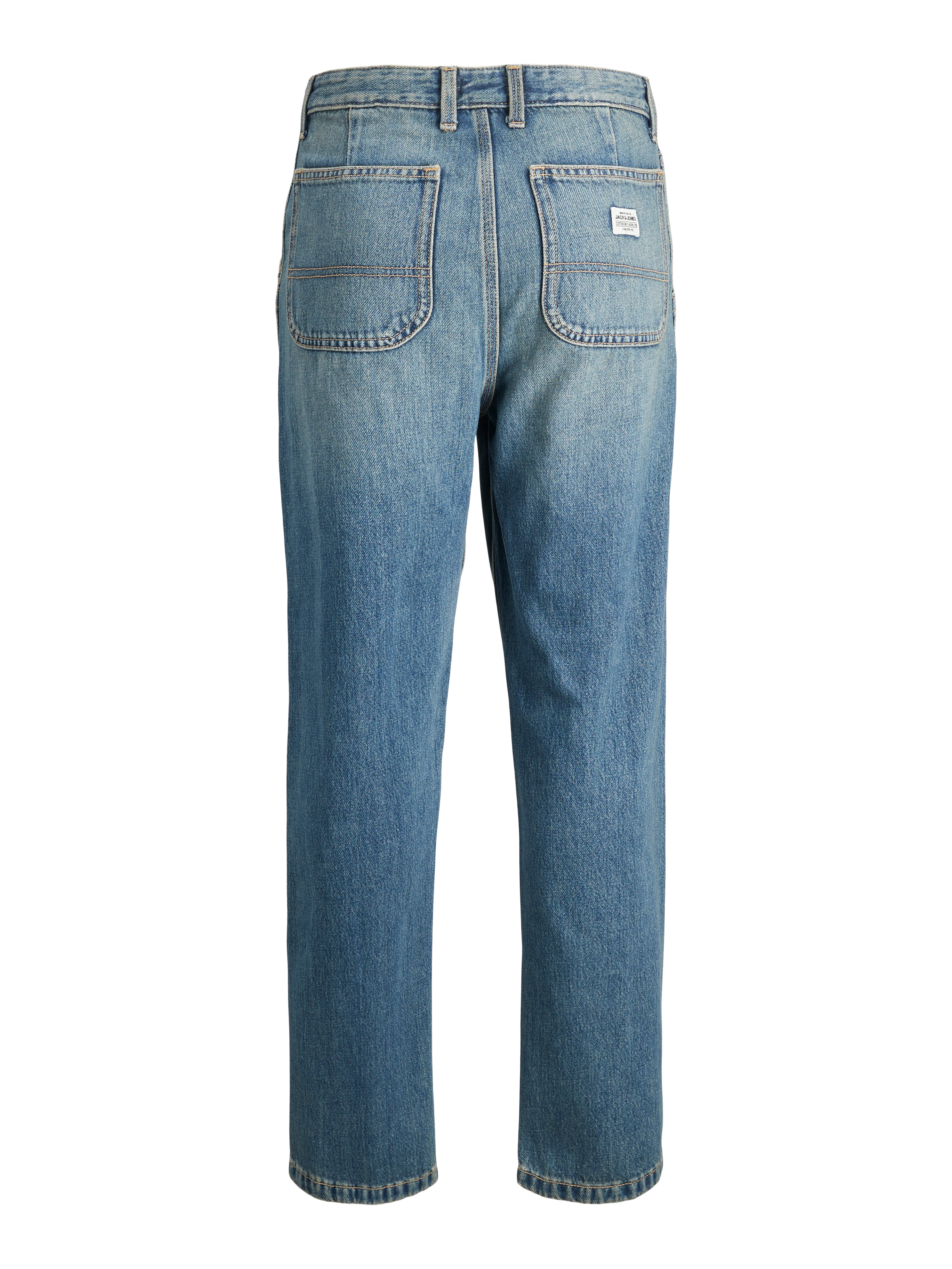 JJICHRIS JJWORKER MF 048 SN JNR Vaqueros de corte holgado Junior | Azul intermedio | Jack & Jones®