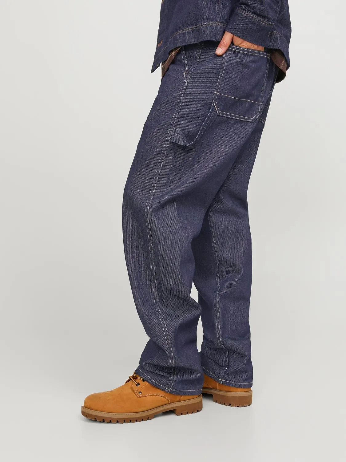 JJIEDDIE JJCARPENTER SBD 327 Vaqueros Corte loose | Azul intermedio | Jack & Jones®