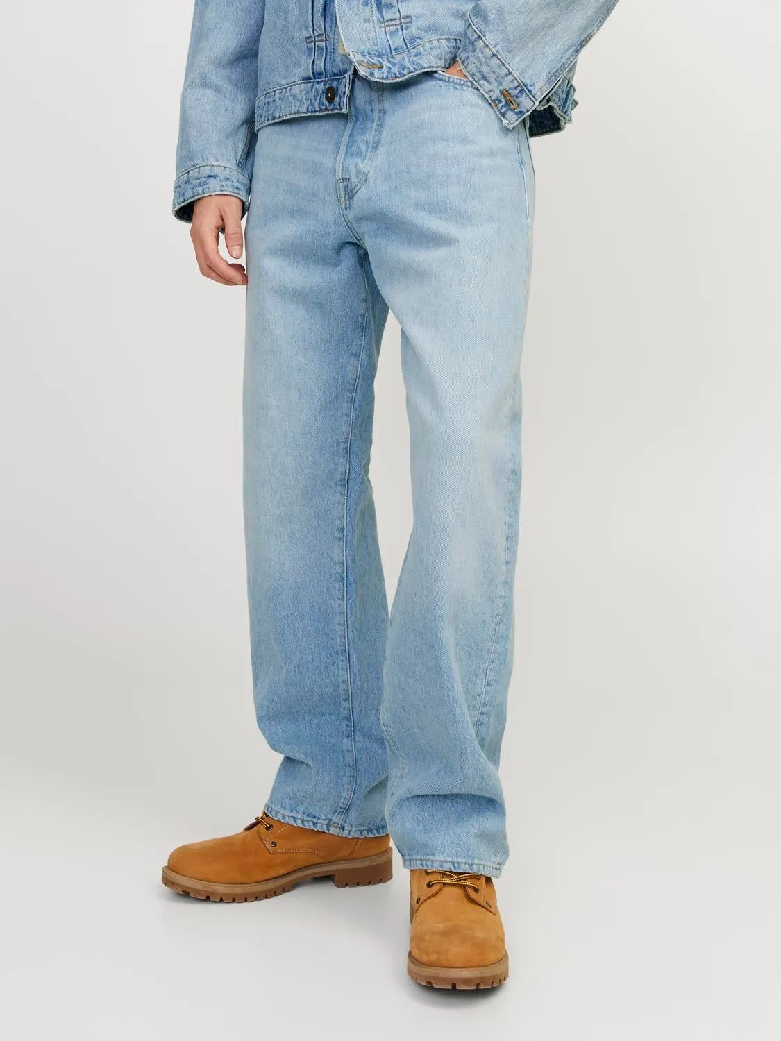 JJIEDDIE JJCOOPER JOS 635 Vaqueros Corte loose | Azul intermedio | Jack & Jones®